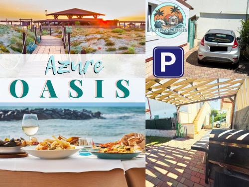 Focene Apartment | Azure Oasis with parking near the airport & beach