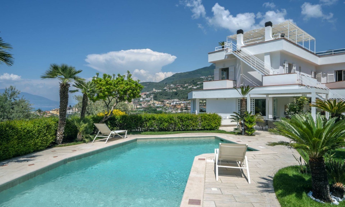 Vico Equense Villa | La Quiete, Exclusive Villa with private pool and Jacuzzi