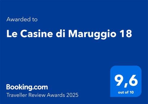 Maruggio Apartment | Le Casine di Maruggio 18