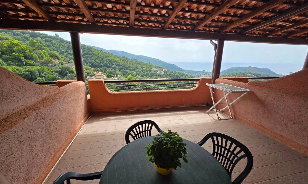 Palinuro Apartment | P.R. Club - Studio Molpa 7 with Sea View, Private Terrace and Air Conditioning