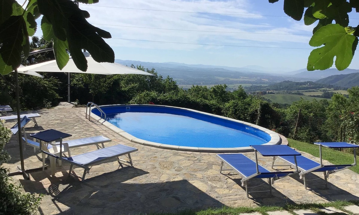 Citta di Castello House | Panoramic Rustico with swimming pool between Umbria and Tuscany 1