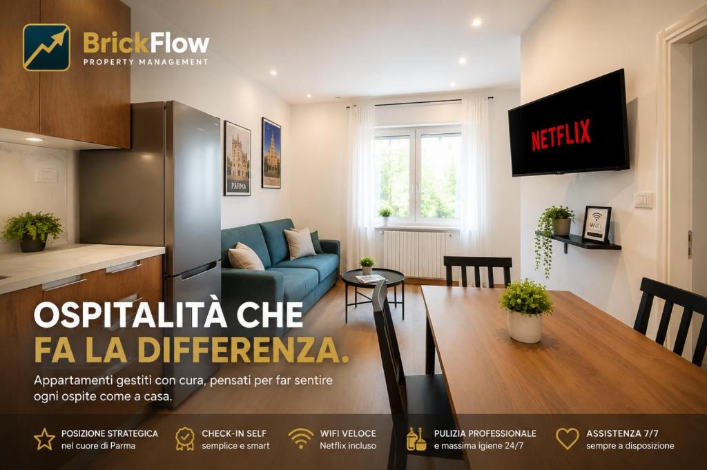 Pablo Apartment | Rubini 19 Living l Moderno Bilocale vicino Ospedale