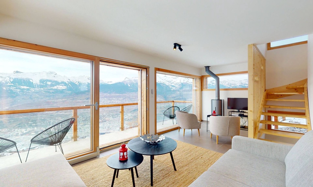 Sion Ski Chalet | Teddy's VIEW & QUIET chalet 6 pers