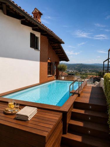 Castelrotto Villa | Villa Ida-PanoramicView, Pool, Gym & Biliard Room