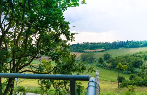 Grazzano Badoglio Apartment | Al Cedro Terrazza sul Monferrato con Idromassaggio