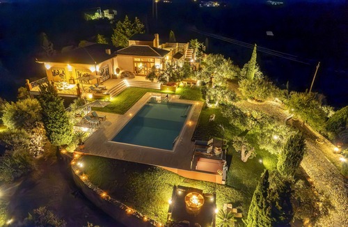 Castroreale Terme Villa | Anticuum Gimnasium - Luxury Holiday Villa Sicily with infinity swimming pool