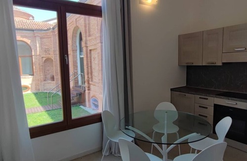 Pellestrina Apartment | Apartment '14' with Shared Pool, Garden, and Air Conditioning