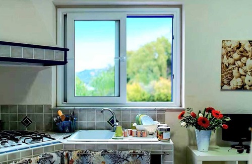 Capo d'Orlando Apartment | Apartment with the exclusive panoramic terrace overlooking the sea, harbor, Aeolian Islands