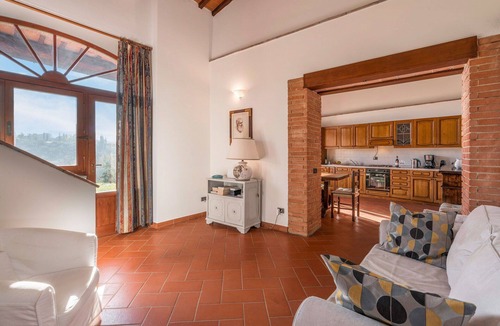 Greve in Chianti Villa | Beautiful private villa with private pool, WIFI, A/C, TV, terrace, pets allowed and panoramic view