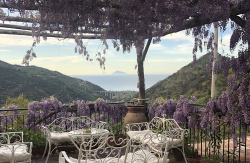 Ficarra House | Beautiful private villa for 13 guests with private pool, A/C, TV and panoramic view