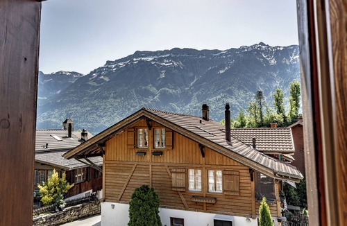 Ringgenberg Ski Chalet | Chalet Idylle | mountain view & close to Interlaken