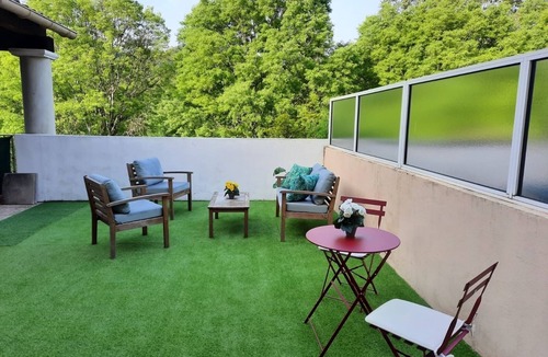 Valbonne Apartment | Charming apartment with terrace, village on foot