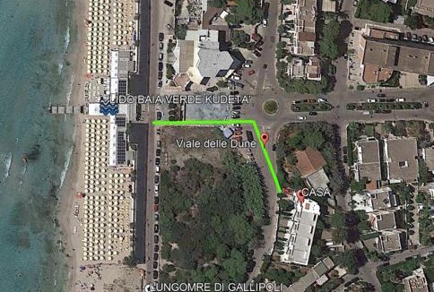 Baia Verde Villa | FRONTE MARE VIA DELLE DUNE