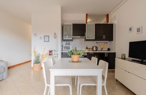 Taormina Apartment | GuestHost - A comfortable and welcoming 55 square meters apartment, perfect for four people, located on the fifth floor of a building with an elevator (NOT accessible to disabled guests).The property is located in a quiet area not far from the center of