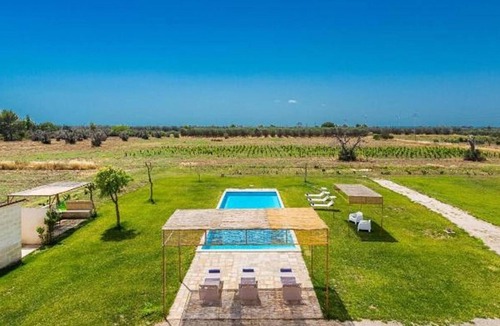 Mesagne Villa | Historic Masseria Bosco Colombo with private pool up to 12 people