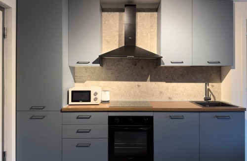 Stazione Apartment | Modern studio apartment air conditioning Bergamo center