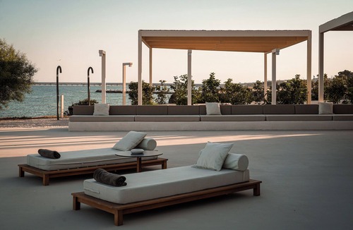 Monte Sant'Angelo Villa | Romantic Seafront Villa with 900m² Terrace & Private Beaches | Italy