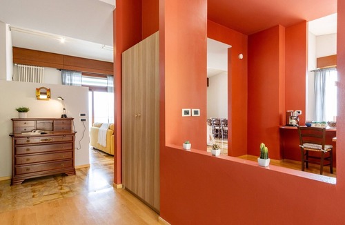 Montevecchia Apartment | Room 'Stanza Miele' with Mountain View, Shared Terrace and Wi-Fi