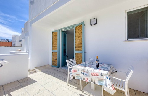 Castro Marina Apartment | Studio with Balcony and Modern Comforts in Castro di Lecce