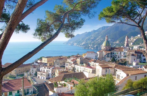 Raito Apartment | Stunning apartment in Vietri sul Mare (Raito with house sea view