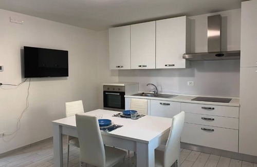 Camponogara Apartment | The SpaceWelcome to our beautiful recently renovated home in Camponogara, ideal for a relaxing getaway for up to 4 people. This charming accommodation offers a shared pool with two other families, perfect for cooling off and enjoying the sun on comfortab