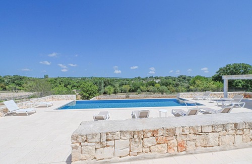 Ostuni Villa | Villa 'Antares Con Piscina' with Private Pool, Wi-Fi and Air Conditioning