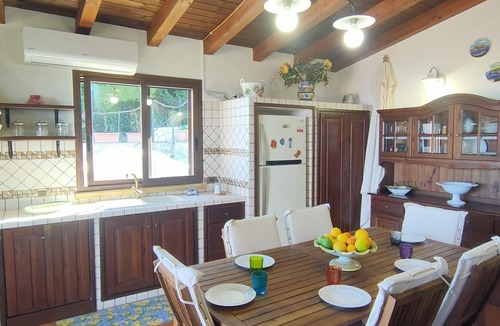 Torre Colonna-sperone Villa | Villa Belvedere di Altavilla with Pool and Near The Sea