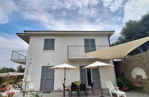 Perdifumo Villa | Villa between olive groves and the sea