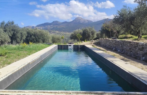 Collesano Villa | Villa Degli Ulivi with Sea View and Wi-Fi, Pet-Friendly