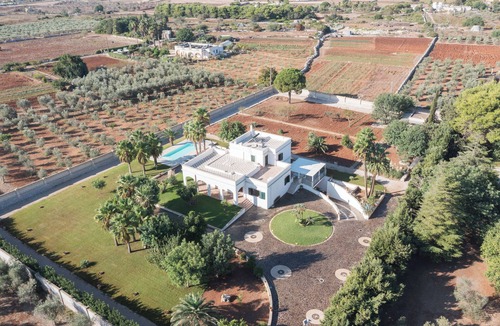 Gagliano del Capo Villa | Villa Galatea with private pool, large garden, and spa