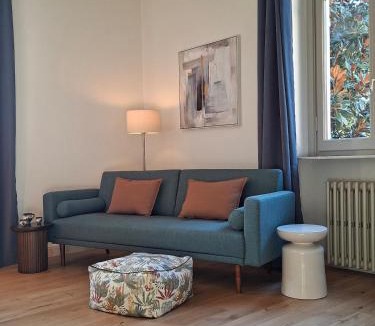 Lesa Apartment | Villa Grappoli Apt MAGGIORE with lake view