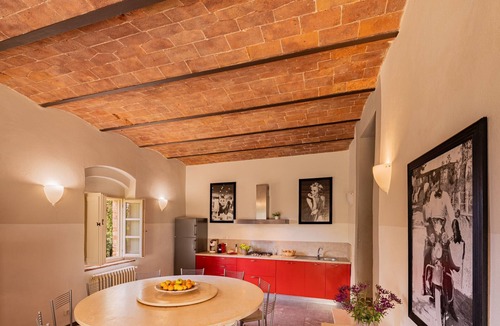 Gambassi Terme Villa | Villa Linchiano with Historic Tower and Private Pool