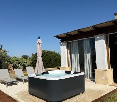 Alezio Villa | Villa Mary con idromassaggio e uso area piscina