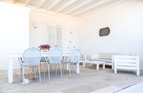 Avetrana Villa | Villa with panoramic sea view terrace and private beach in Punta Prosciutto