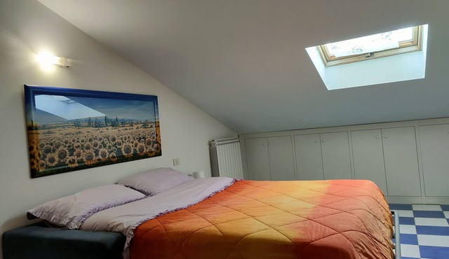 15 minutes from Benevento, attic room equipped with all the essentials