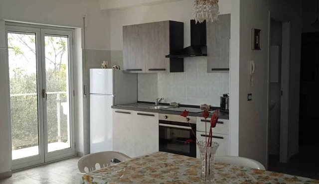 Apartment 'Villa Anna' with Sea View, Shared Terrace and Air Conditioning