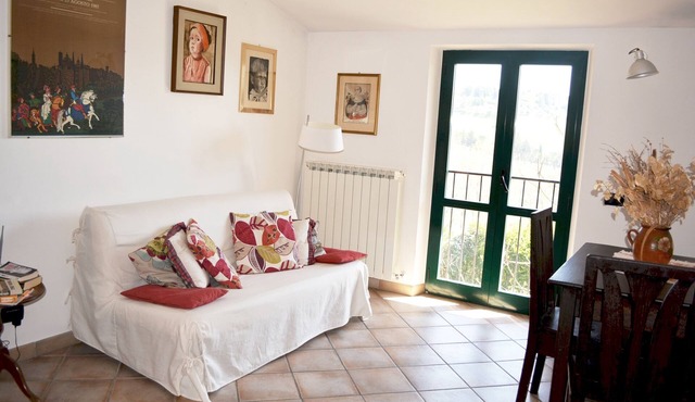 Appartment OCA: Superb farmhouse accommodation in the heart of Umbria