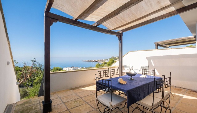 Cala D'Aspide Apartment 5 with Sea View, Wi-Fi, and Air Conditioning