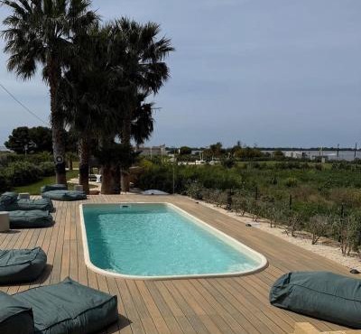 Casa B, Room 4 - mit Pool - at Lagoon - Lo Stagnone Kite Spot - Palm Kite Paradise