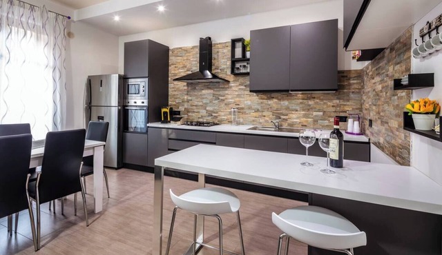Completely renovated apartment designed with attention to detail.