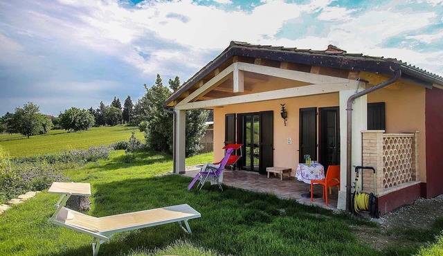 Detached, comfortable holiday home in the winegrowing area with a great panorama