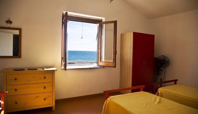 Ferruzzano portion of villa with stunning views and direct access to the sea