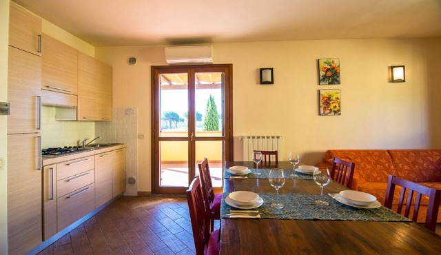 Flat in Alberese with panoramic terrace