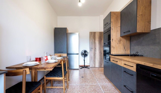Lovely apartment for 4 people with A/C, WIFI, TV and balcony