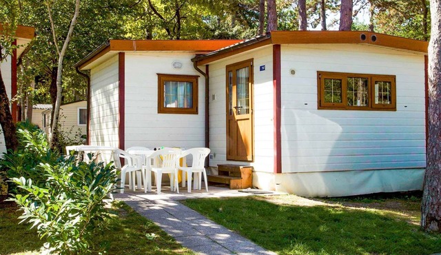 Mobile home with balcony for 3 people in Duino-Aurisina