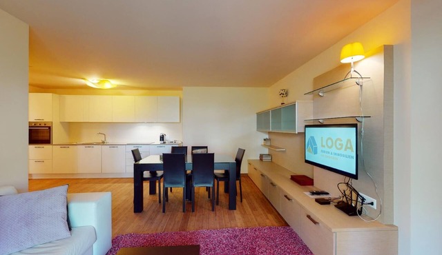 Modern 3½ room flat on the ground floor, approx.