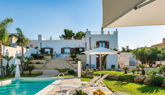 Modern private villa with swimming pool