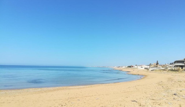 On the beach
