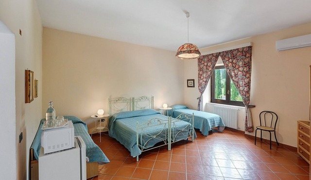 Room 'Camera Verde' with Sea View, Wi-Fi and Air Conditioning