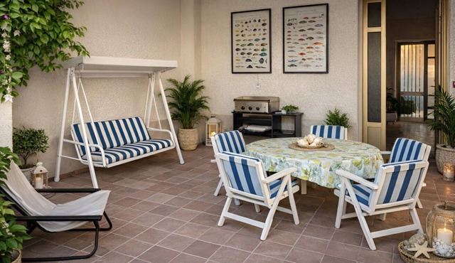 Sea Breeze Terrace Retreat on the Sicilian Coast